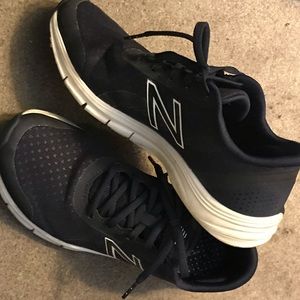 New Balance Navy Blue polka dot Cross Trainers